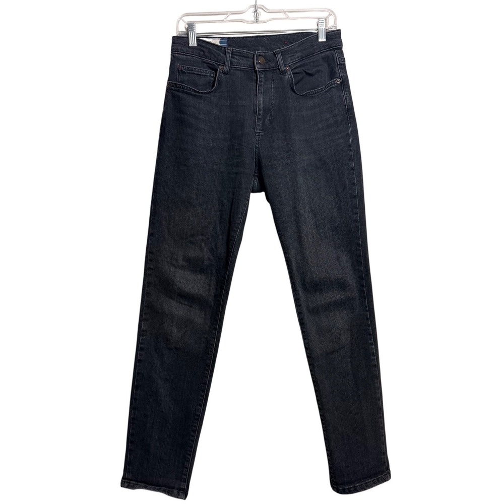 Marine Layer Original Slim Jeans Mens 32x30 Faded Black Stretch Denim Pants